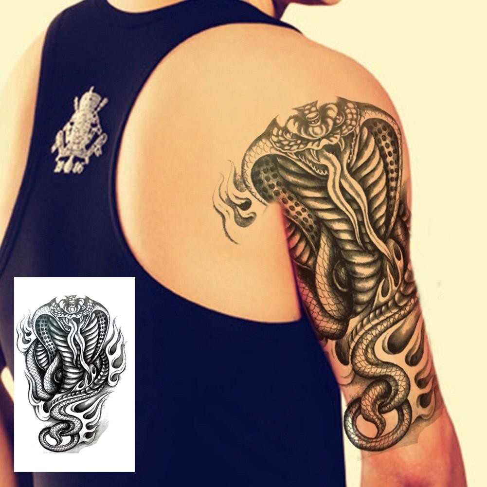Tattoo Temporary / Sticker tato Temporer / Tato Ular Snake