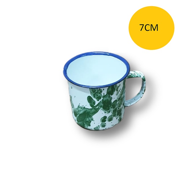 Mug Blirik / Mug Enamel / Mug batik / Mug Kopi / Mug jadul-7CM