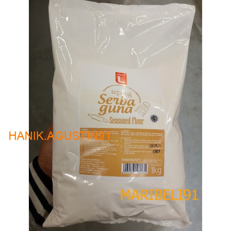 

TEPUNG SERBAGUNA/SEASONED FLAVOUR CHOICE L BUMBU DAPUR 1KG maribeli91