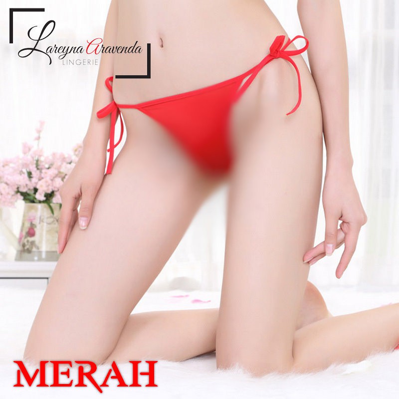 Celana Dalam Wanita Sexy Model G String Tali Samping Seksi CD006