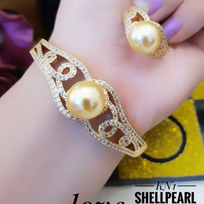 Gelang dan cincin mutiara air tawar 2220