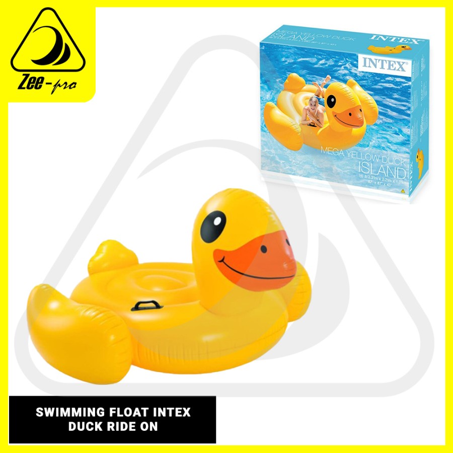 Floaty Pelampung Bebek Yellow Duck Ride On Renang Swimming Dewasa