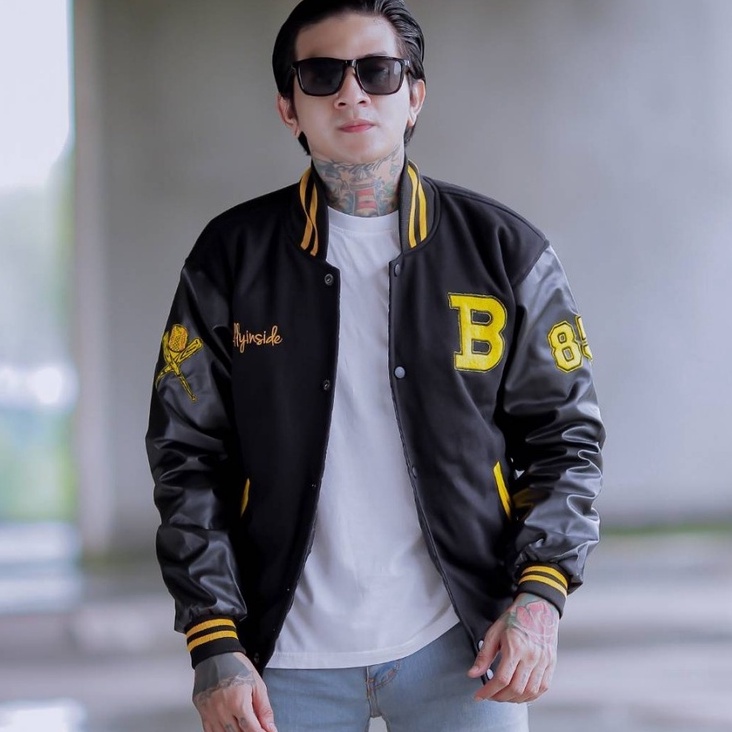 VARSITY JACKET | JAKET PRIA | JAKET TERBARU 2022 | JAKET BASEBALL BRAND BULLY INSIDE