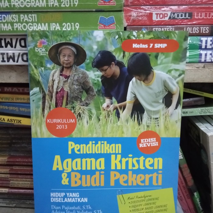 

❤BISA COD❤ BUKU pendidikan AGAMA kristen dan Budipekerti edisi revisi kelas 7 SMP