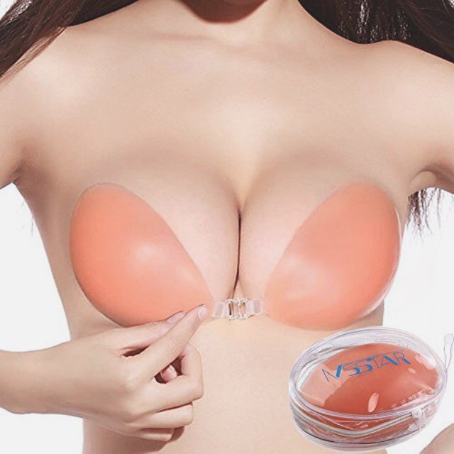 Push Up Silicon Bra/bh silikon tanpa tali/angel wings bra/bra tempel
