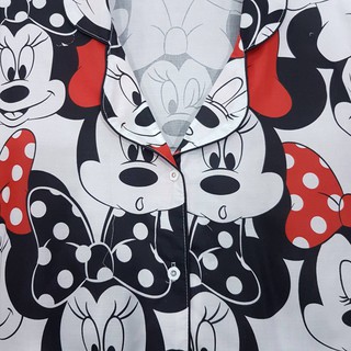 Baju Tidur XL fit XXL Piyama Wanita MICKEY Mouse Katun Baju Tidur XL fit XXL Piyama Wanita MICKEY Mouse Katun