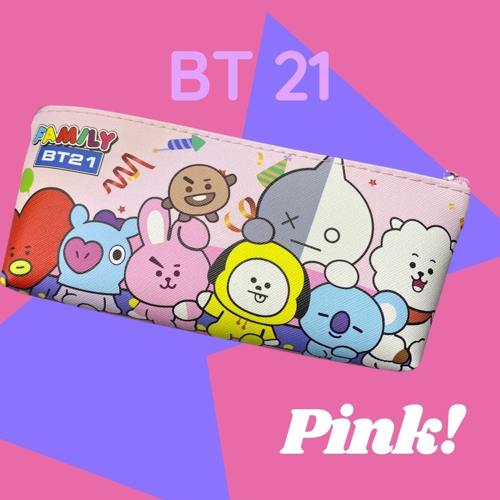 

KOTAK PENSILKAIN MOTIF BTS 21 铅笔包