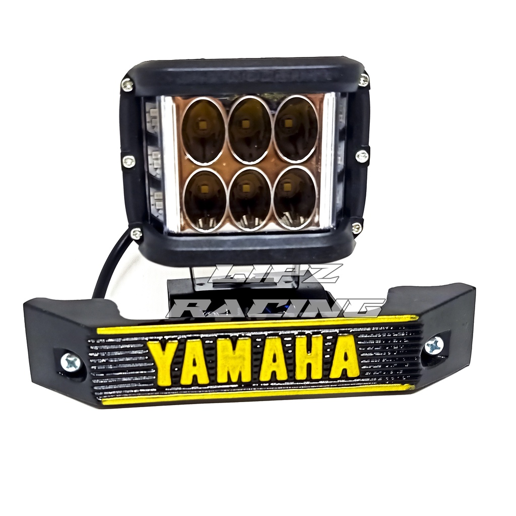 LAMPU TEMBAK / LAMPU SOROT LED MODEL CR-4611 + KUMIS YAMAHA UNTUK RX-KING SERIES