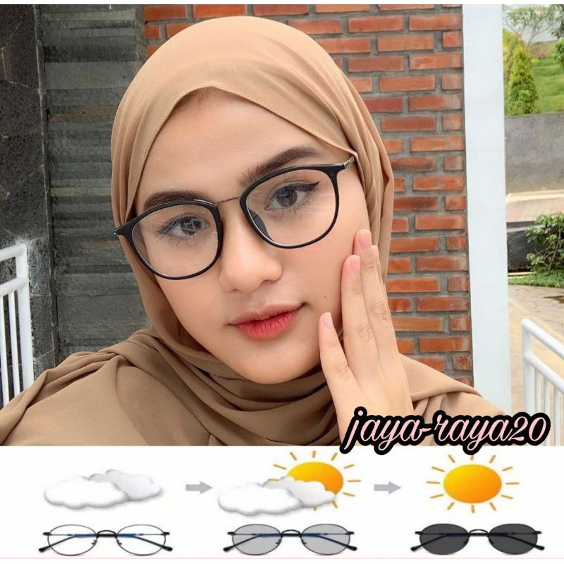 kacamata 1868 photocromic normal/minus