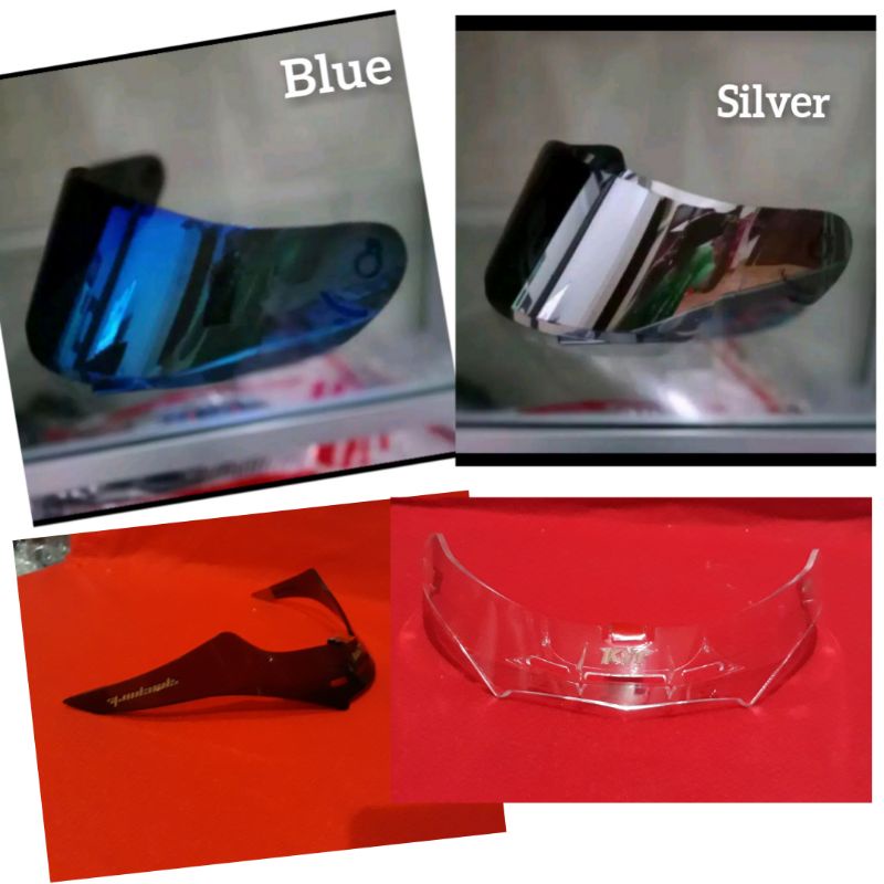 kyt r10/paket visor dan spoiler kyt r10/paket ganteng kyt r10