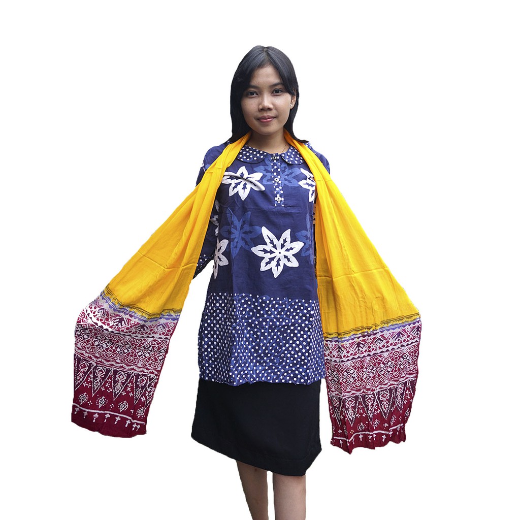 Selendang Tari / Sampur Tari Murah Motif Cerah