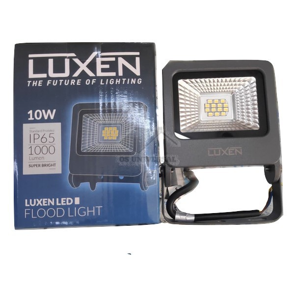 LUXEN Lampu LED SOROT TEMBAK OUTDOOR 10W 10WATT 10 WATT 10 W