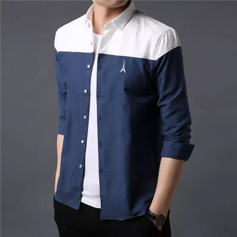 Kemeja lengan panjang Oversize putih terbaru 2023 Cotton murah L7A4 dewasa fashion jumbo distro cod 