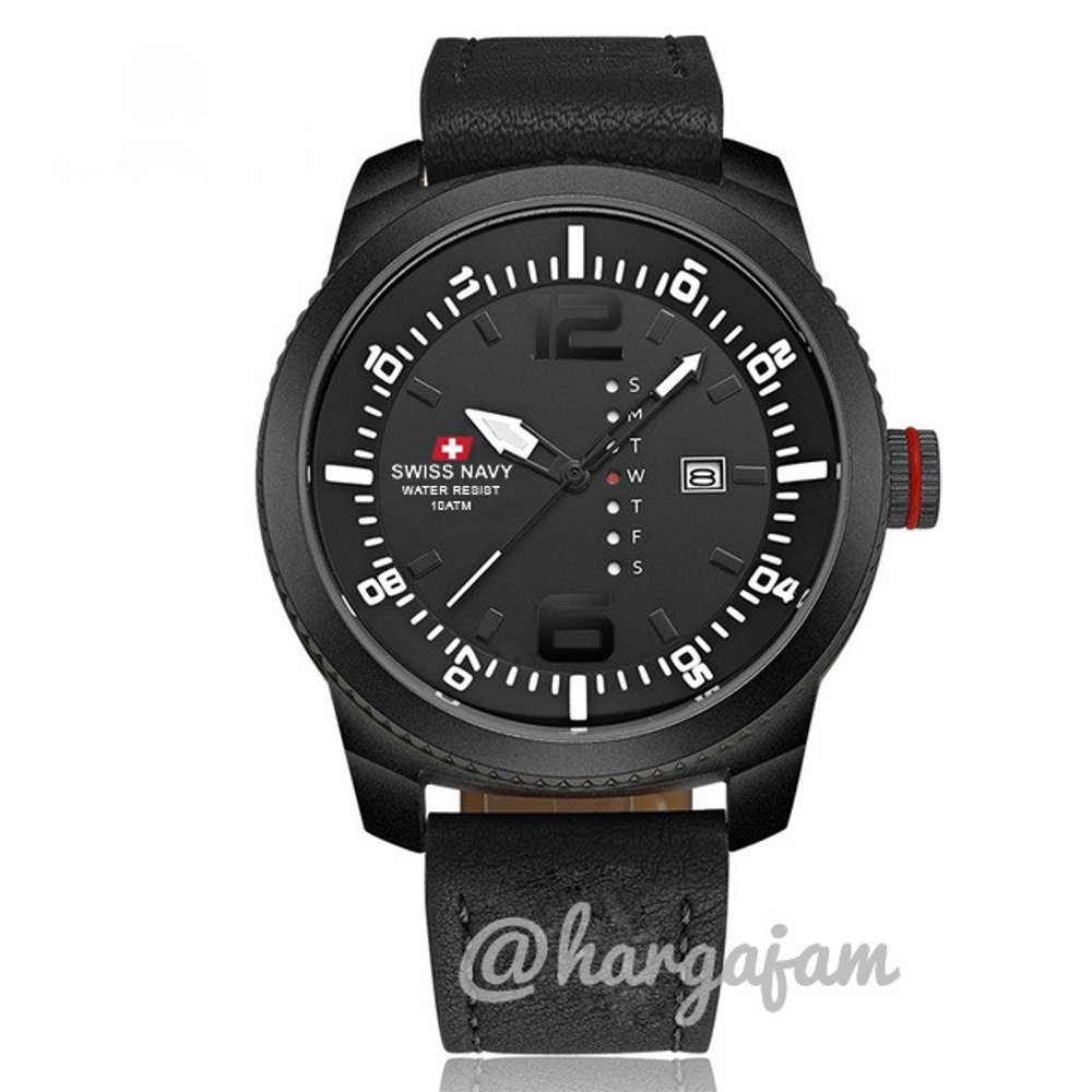 Dijual Jam Pria Original Swiss Navy SN133  hargajam tangan cowok anti air water resist  Diskon