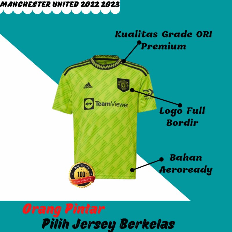 Jersey Man_Chester United 3RD 2022 2023 Grade Ori Import Baju Sepak Bola Pria