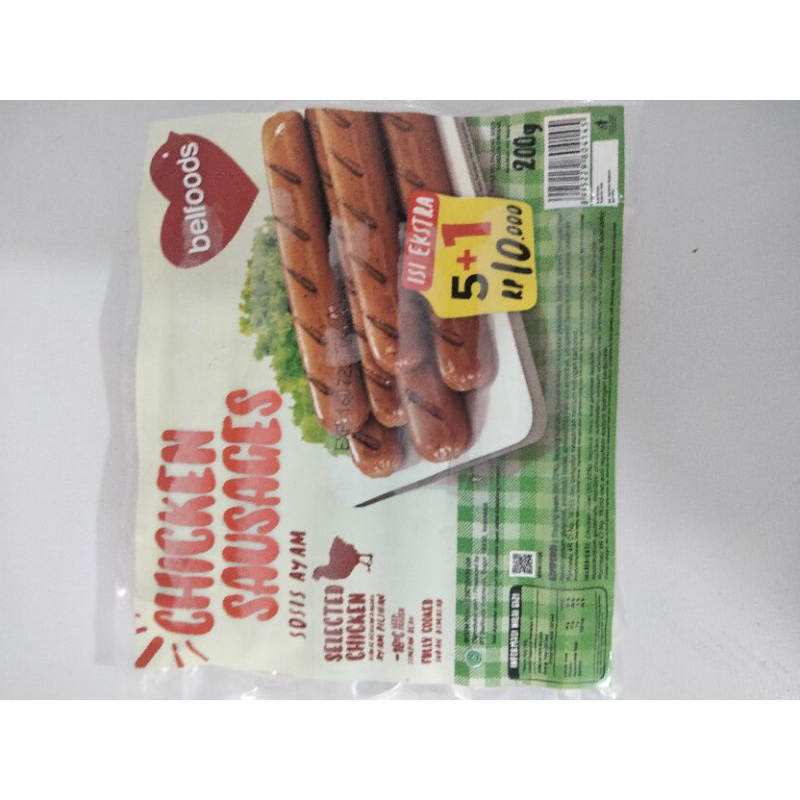 

belfoods Chicken sausages 200 gr isi 6