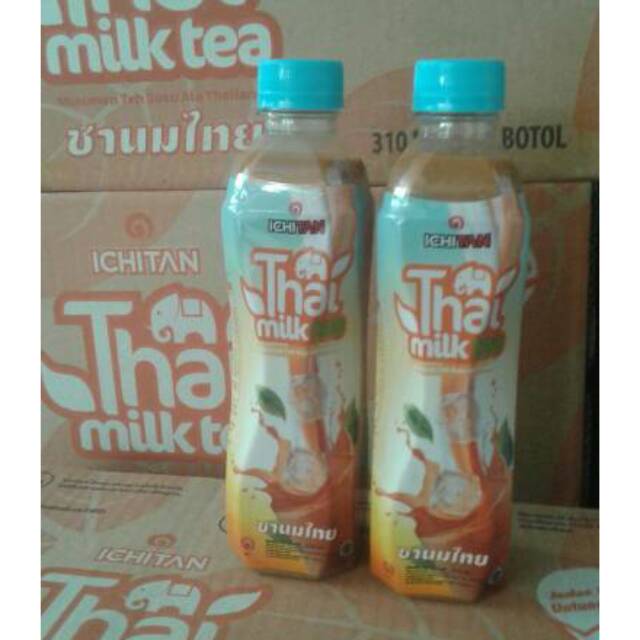 Ichitan Thai Milk Tea 310 ml 1dus isi 24 pcs / ichitan