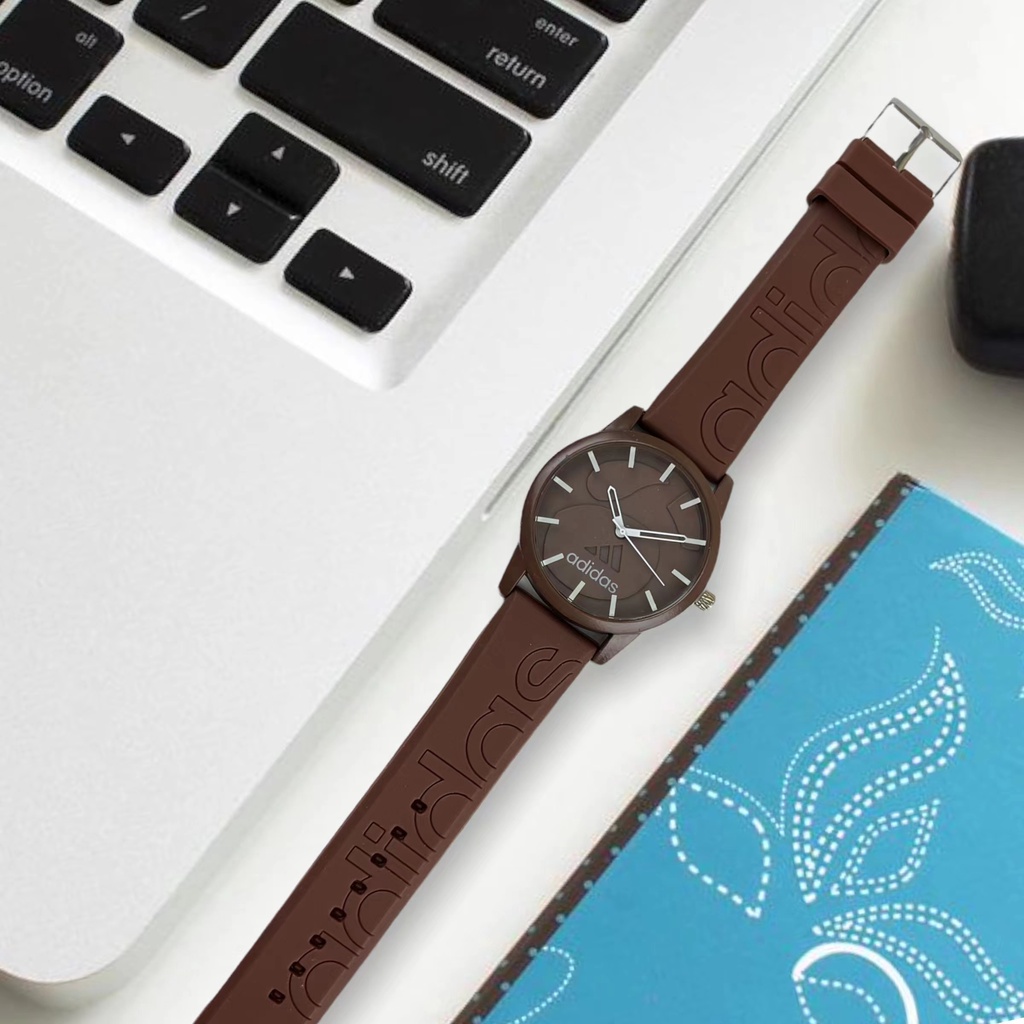 COD✅Jam Tangan Wanita Rubber Fashion Remaja Import Murah Watch Grosir W236