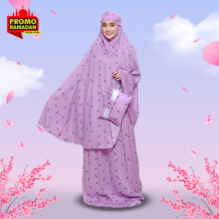 Mukena Bali Dewasa Travel Katun Rayon Mukenah Bali motif Bahan Katun Rayon Adem Lembut Dewasa Remaja