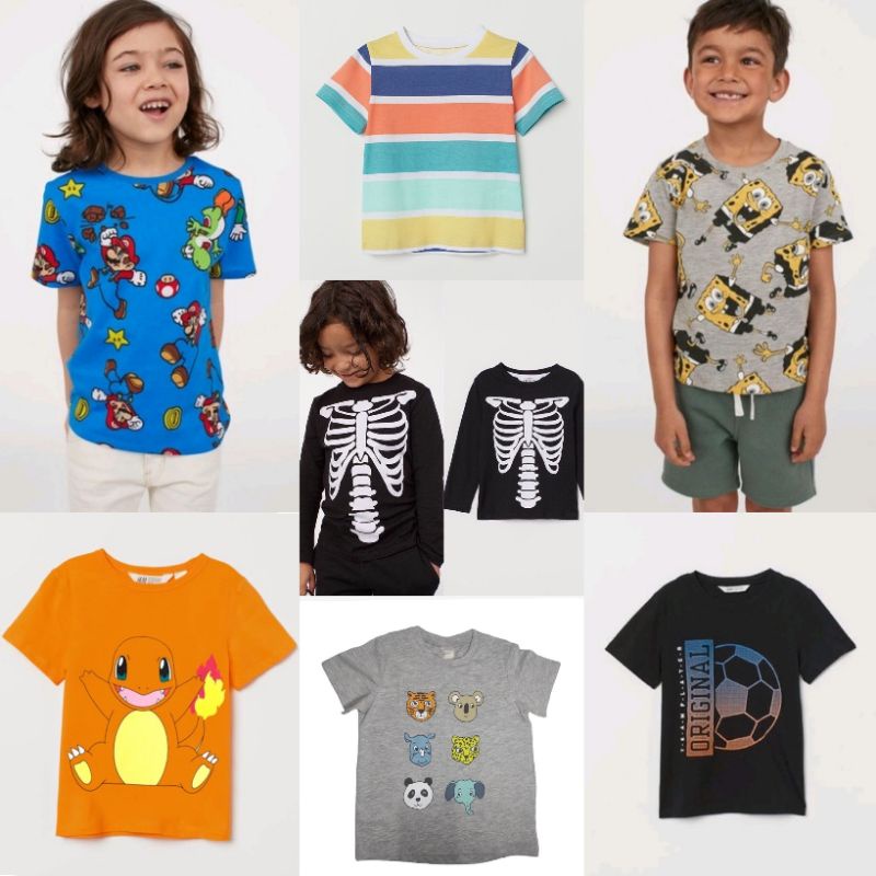 Kaos Anak Laki-Laki Hnm