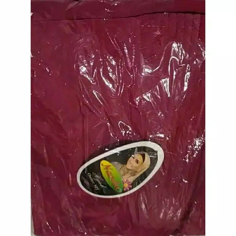 Hijab Jilbab Instan Bergo Syari Jersy Super Jersi korea Import Polos Hamidah-Maroon