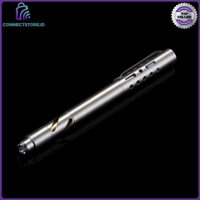 

JETBEAM PENA PULPEN TITANIUM TACTICAL PEN FISHER SPACE - K2 - BLACK ---Terbaru---