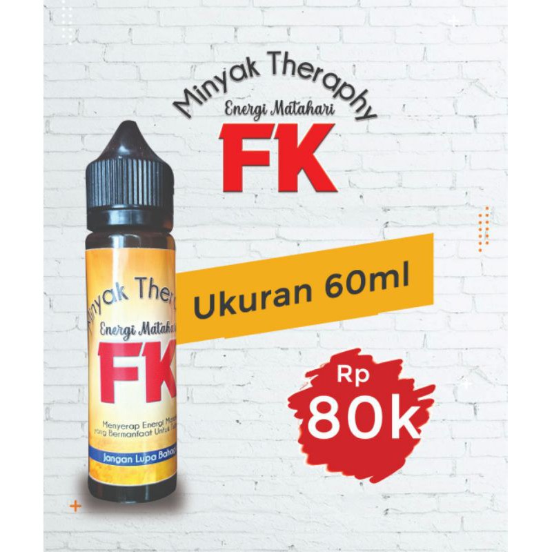 Minyak Theraphy Energi Matahari FK Obat Gatal-Gatal Gigitan Serangga &amp; Penyakit Lainnya Paling Ampuh