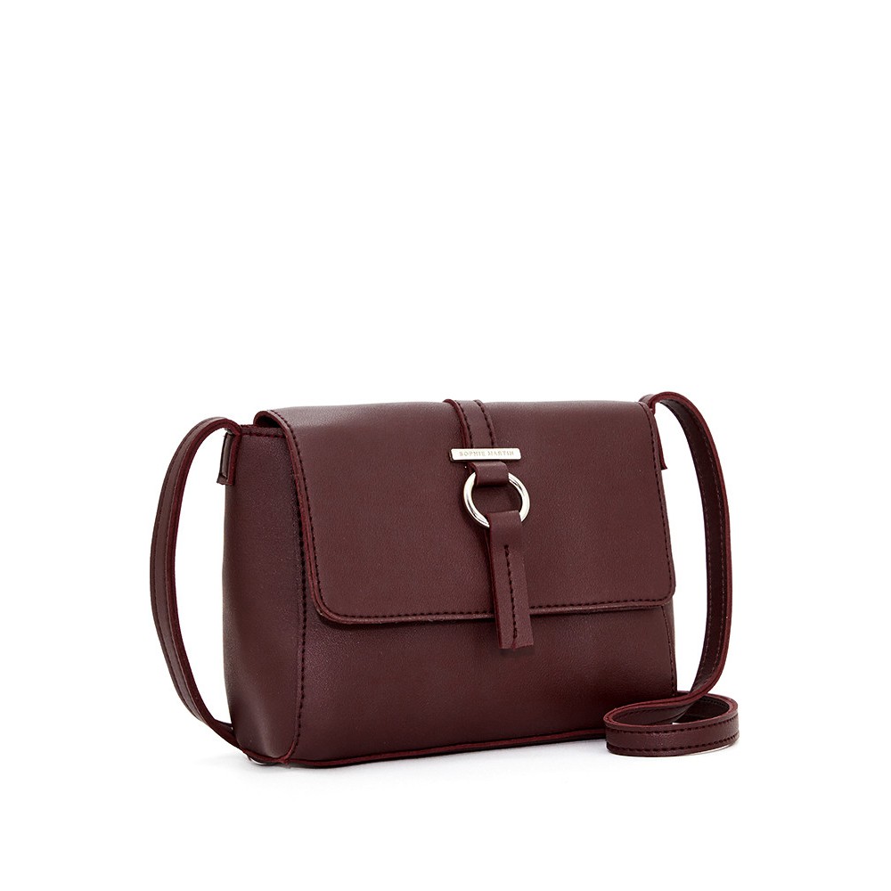 TAS SOPHIE PARIS KARENKA MAROON BAG