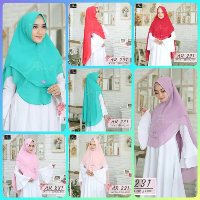 Hijab /khimar /ar rafi: AR 231