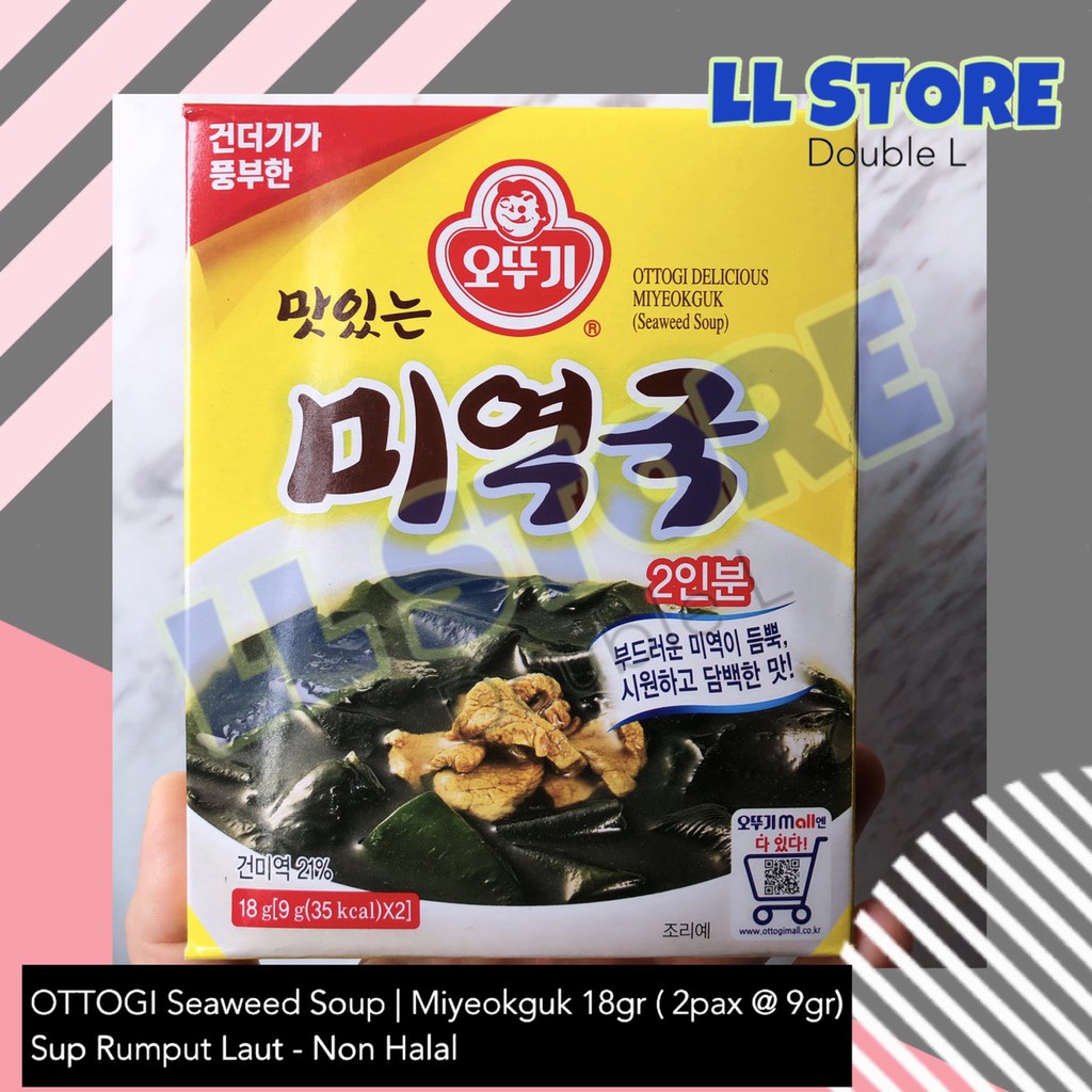 

OTTOGI Seaweed Soup | Miyeokguk | Miyeok Guk | Sup Rumput Laut 18gr