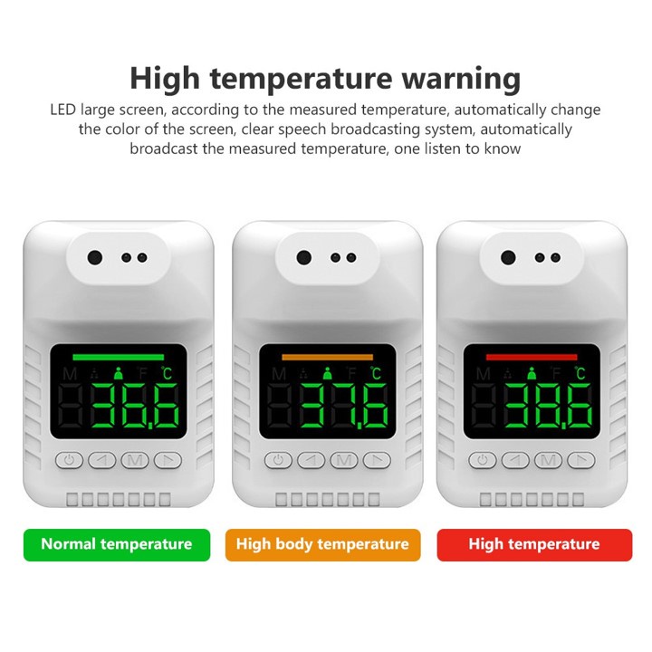 K3X Termometer Dinding Infrared Non Contact Wall Thermometer Suhu K3 X