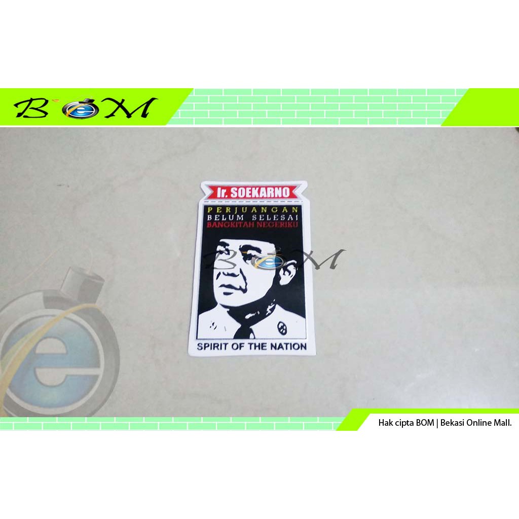 

stiker sticker gambar pahlawan bung karno ir. soekarno