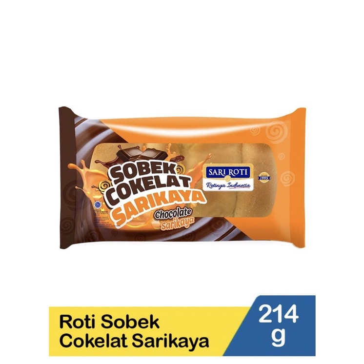 

SayurHD Sari Roti Roti Manis Sobek Coklat-Srikaya Sarikaya 214gr