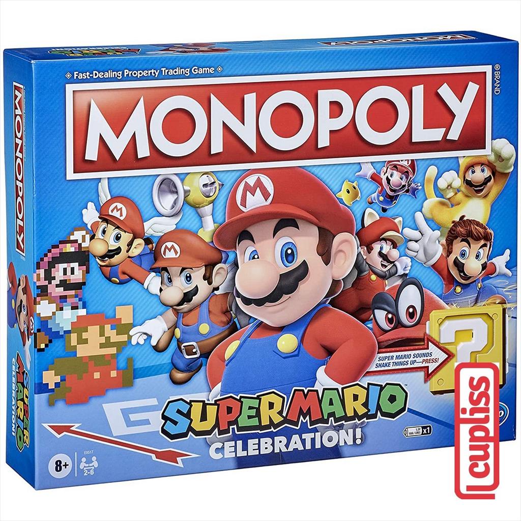 Hasbro Games E9517 Monopoly Super Mario Celebration Board Game