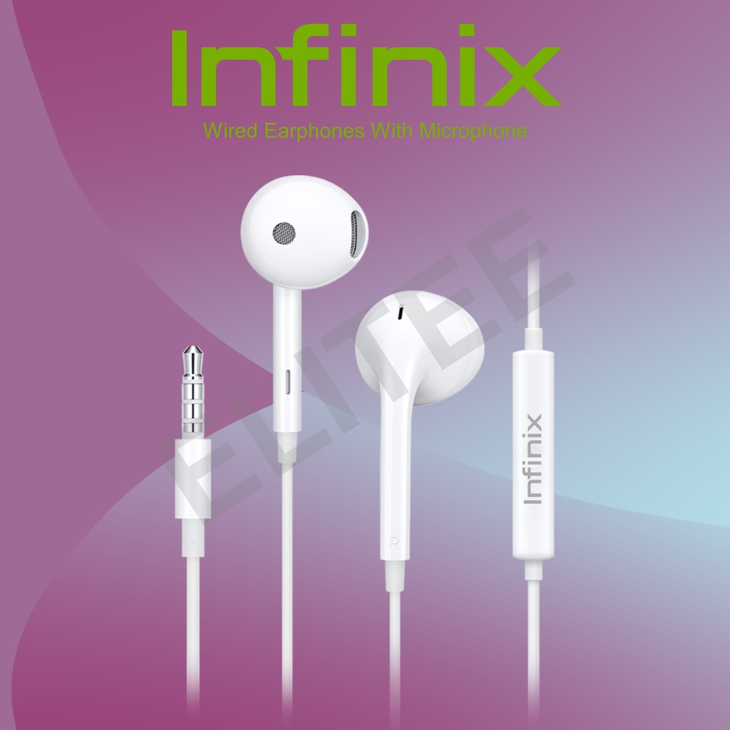 [ELITEE] HEADSET INFINIX MH150 HALF EARPHONE LIMITED EDITION