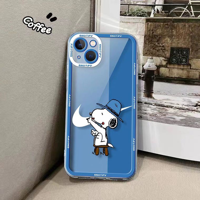 Soft Case TPU Silikon Transparan Motif Anjing Lucu Untuk IPhone 14 Pro Max 11 13 12 XS XR X 8 7 6S Plus