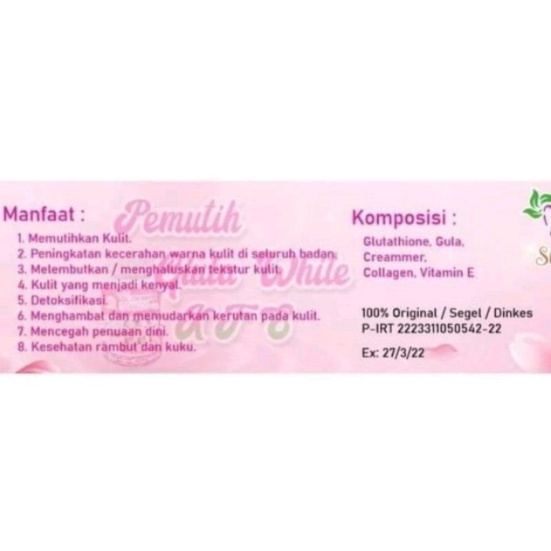 PEMUTIH GLUTA WHITE KFS / PEMUTIH BADAN KFS /GLUTA WHITE KFS ORIGINAL GLUTAWHITE KFS MIN