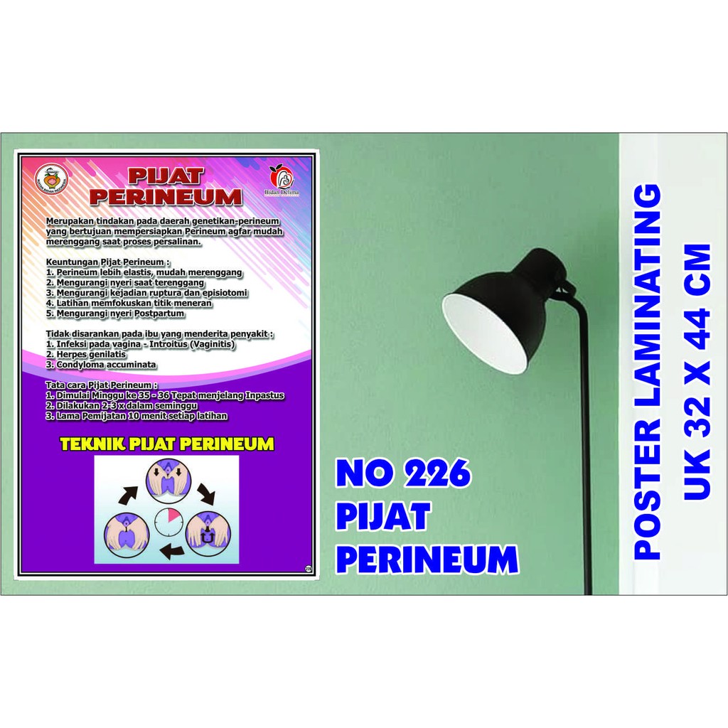 POSTER KESEHATAN LAMINATING (NO.226)