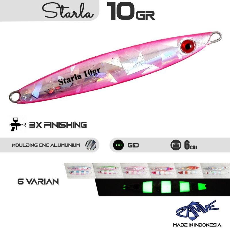 Metal Jig Zamve Starla 10Gr Metal Jig 10Gr Metal Jig 10Gram