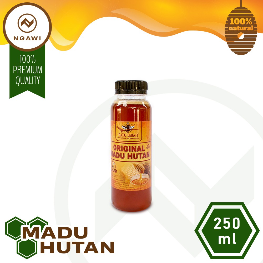 

Madu Hutan 250 ml Asli Halal BPOM - Apis Malifera Grosir Ngawi Madiun