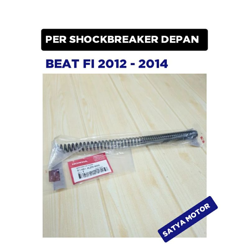 Per Shockbreaker Depan Beat FI 2012 2013 2014 / Shock Sokbreker / AHM 51401-KZR-600