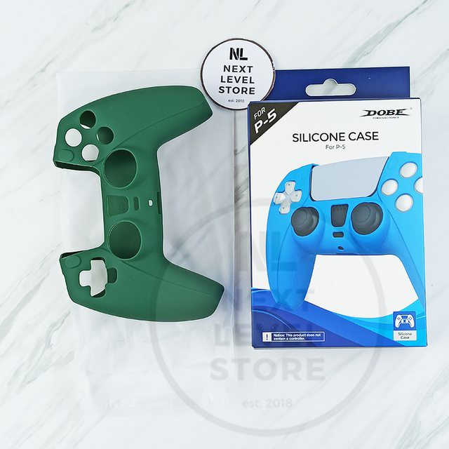 PS5 DOBE Silicon Case PS 5 Silikon Stick Pelindung Stik ORIGINAL - HIJAU