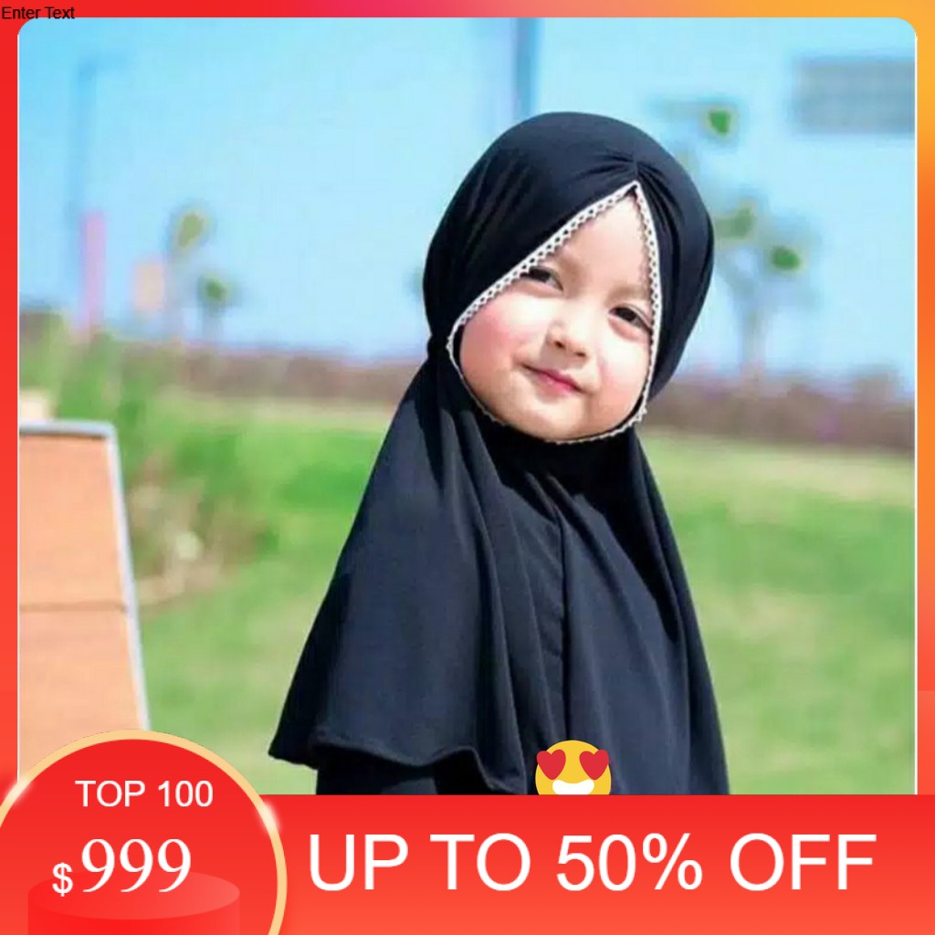 PROMO jilbab anak  SOFHIA RENDA  kerudung bayi  hijab  baby & kids  PUSAT GROSIR CICALENGKA