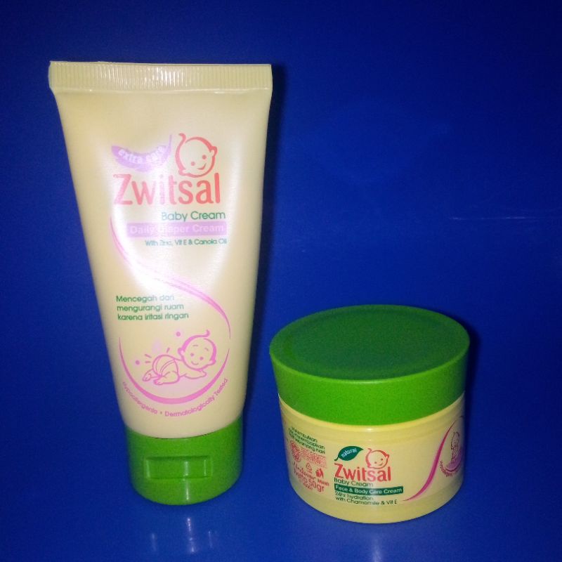 Jual Zwitsal baby face & body cream 50 gram / zwitsal baby cream daily