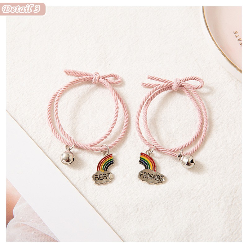 TERBARU COD 1Set 2Pcs Gelang Couple Sahabat Best Friend Pasangan Bestie Bracelet GLG11 Bisa COD R2a