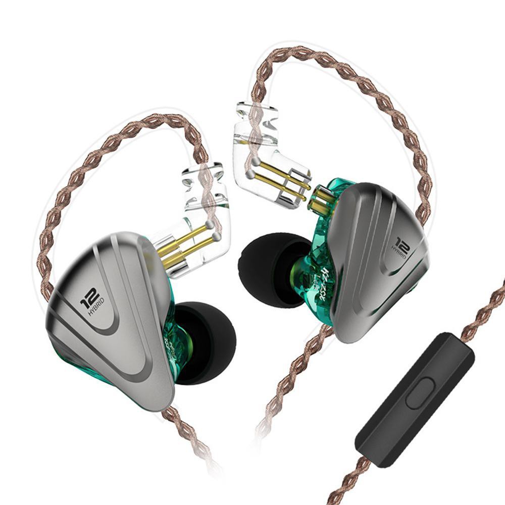 KZ ZSX Knowledge Zenith Terminator 5BA+1DD Hybrid 12 Driver HIFI IEM