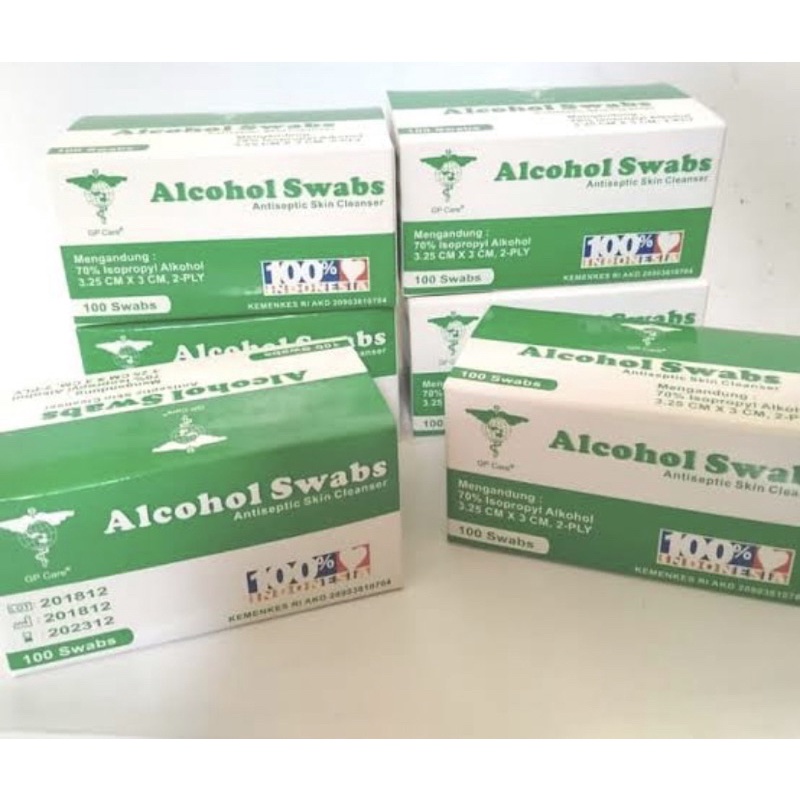 ALKOHOL SWAB isi 100 PER BOX