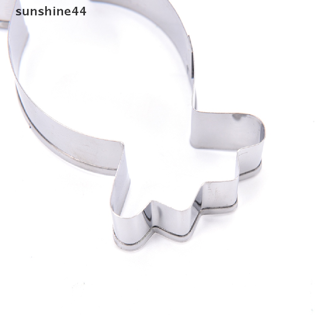 Sunshine Cetakan Kue / Biskuit Bentuk Permen Bahan stainless steel