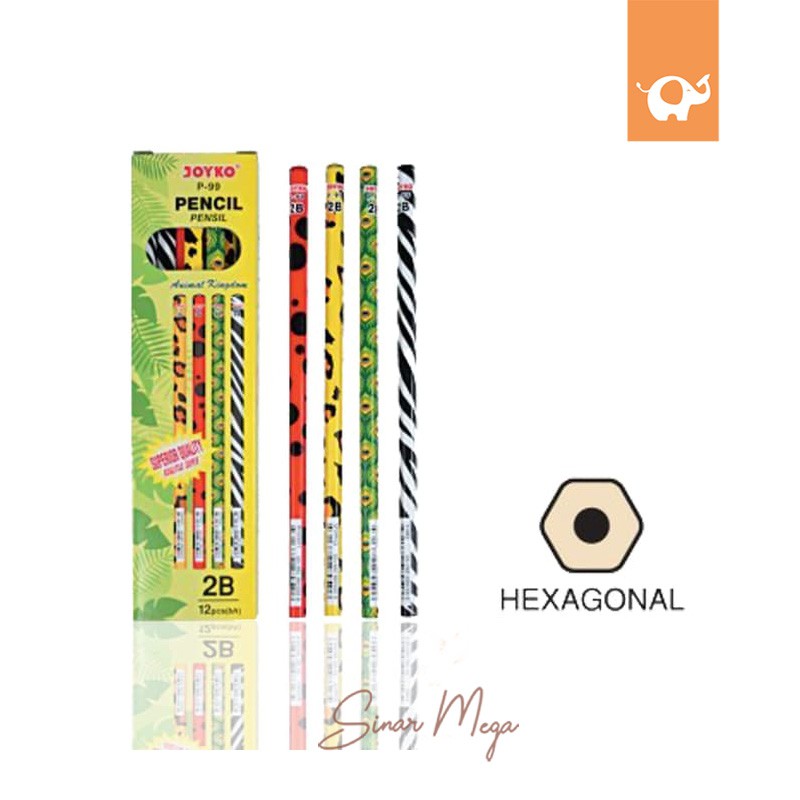 

Joyko Pensil 2B P-99 Animal Kingdom DIJUAL LUSINAN