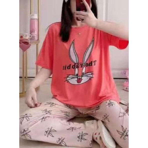 baju tidur import CP Bunny 005